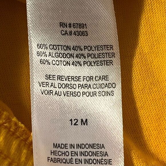 LSU Infant Pants Size 12m EUC - Picture 3 of 4